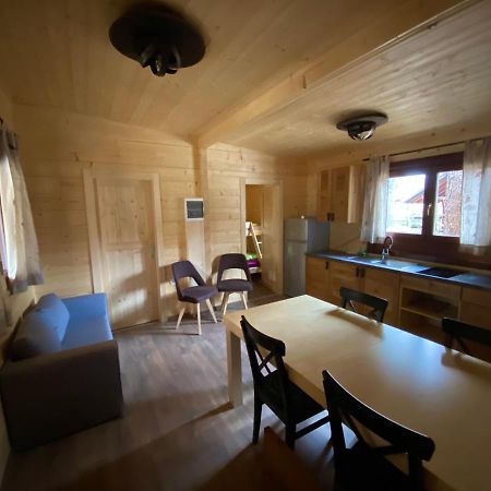 Wooden Lodge With Jacuzzi Recica ob Savinji Bagian luar foto