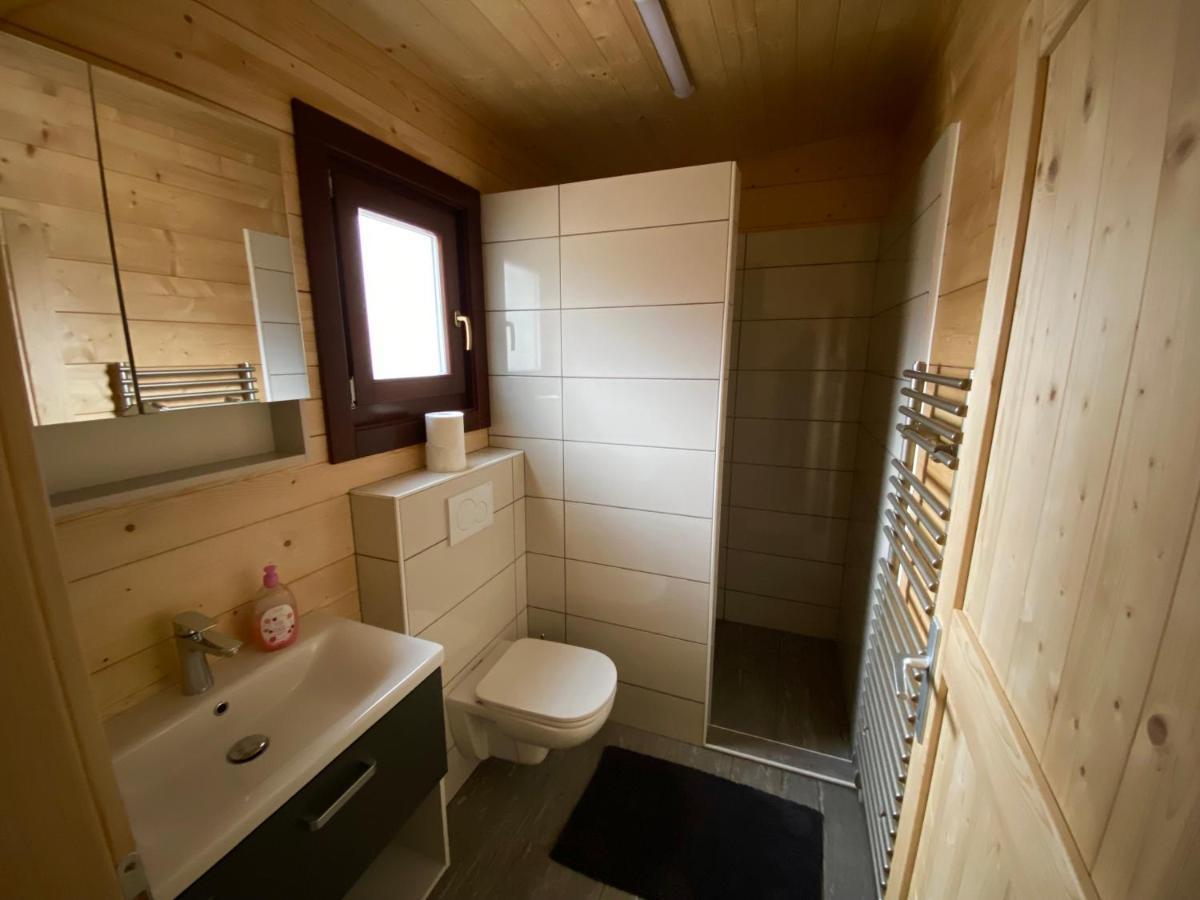 Wooden Lodge With Jacuzzi Recica ob Savinji Bagian luar foto