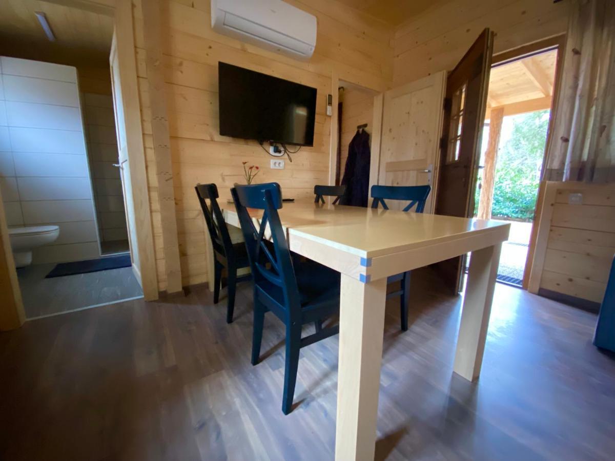 Wooden Lodge With Jacuzzi Recica ob Savinji Bagian luar foto